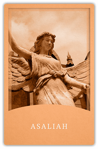 Angelic Tarot Card: Asaliah