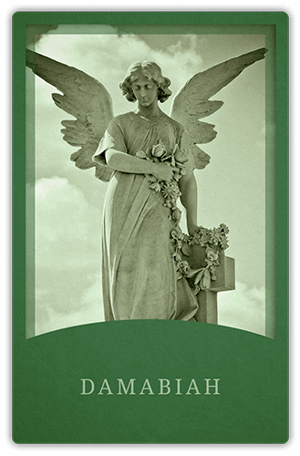 Angelic Tarot Card: Damabiah