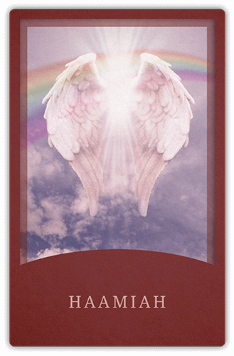 Angelic Tarot Card: Haamiah