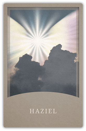 Angelic Tarot Card: Haziel