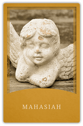 Angelic Tarot Card: Mahasiah