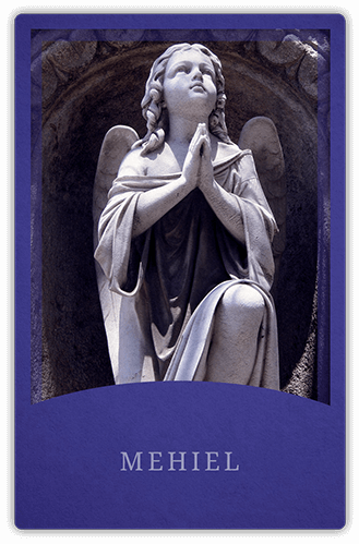 Angel Tarot Card: Mehiel
