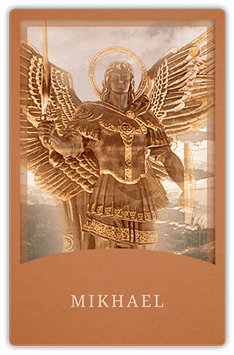 Angelic Tarot Card: Mikhael
