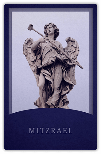 Angel Tarot Card: Mitzrael