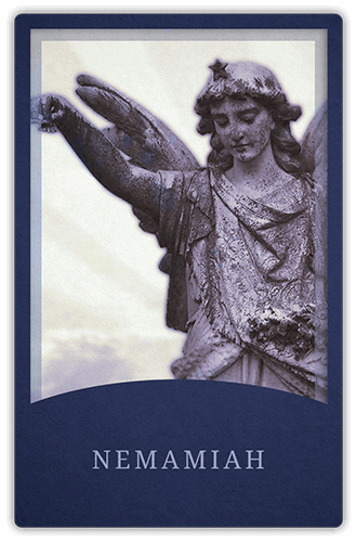 Angelic Tarot Card: Nemamiah