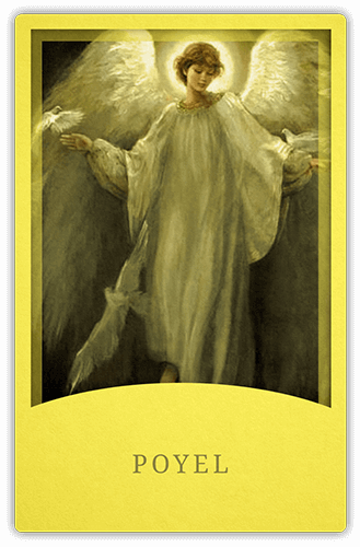 Angelic Tarot Card: Poyel