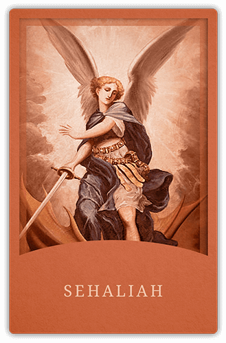 Angelic Tarot Card: Sehaliah
