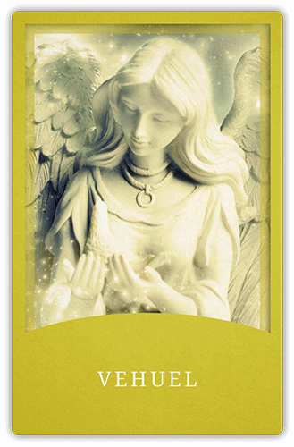 Angelic Tarot Card: Vehuel
