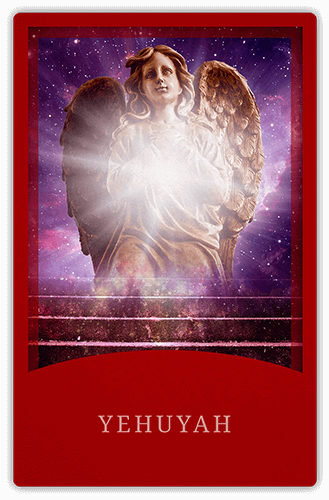 Angelic Tarot Card: Yehuyah