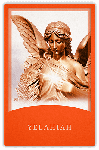 Angelic Tarot Card: Yelahiah